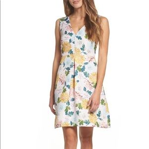 SAM EDELMAN Jacquard A-Line Dress